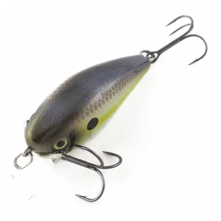 Strike King KVD 1.5 Silent, 12g Olive Sexy Shad, Squarebill crankbait #23995