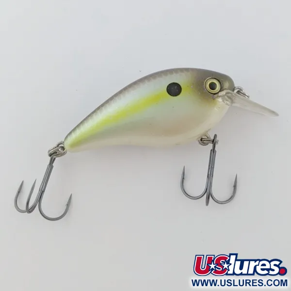 Strike King KVD 1.5 Silent, 12g Olive Sexy Shad, Squarebill crankbait #23995