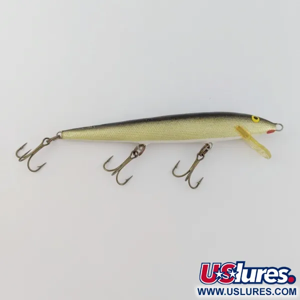 Rapala Original Floater F11, 6g, G (Guld), Flytande wobbler #24011