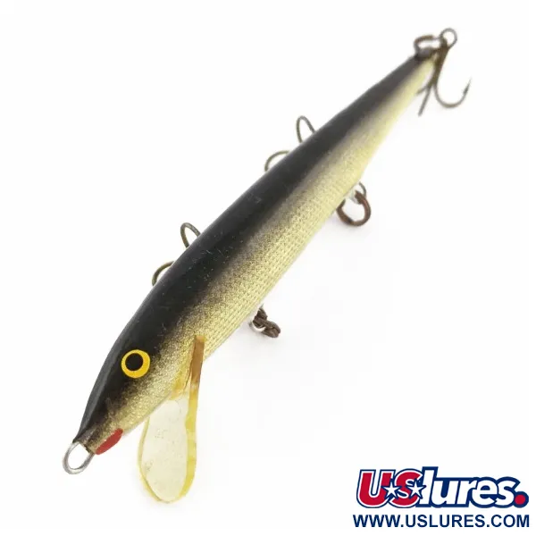 Rapala Original Floater F11, 6g, G (Guld), Flytande wobbler #24011