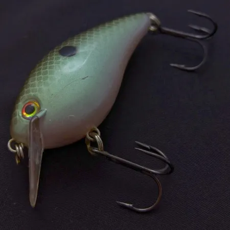 Strike King KVD 1.5 Silent Squarebill, Olive Sexy Shad, 12g, Crankbait #24028