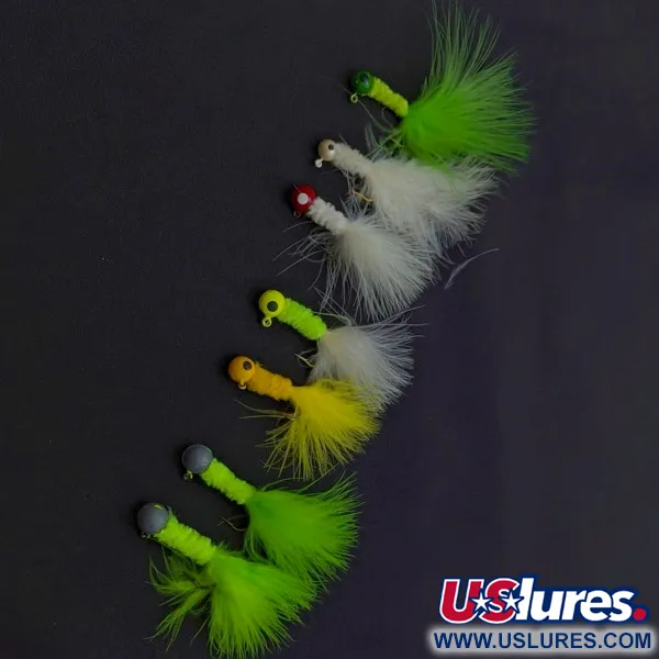 Creme Jigs, 2g Mini Jigg-set, 7 st #24037