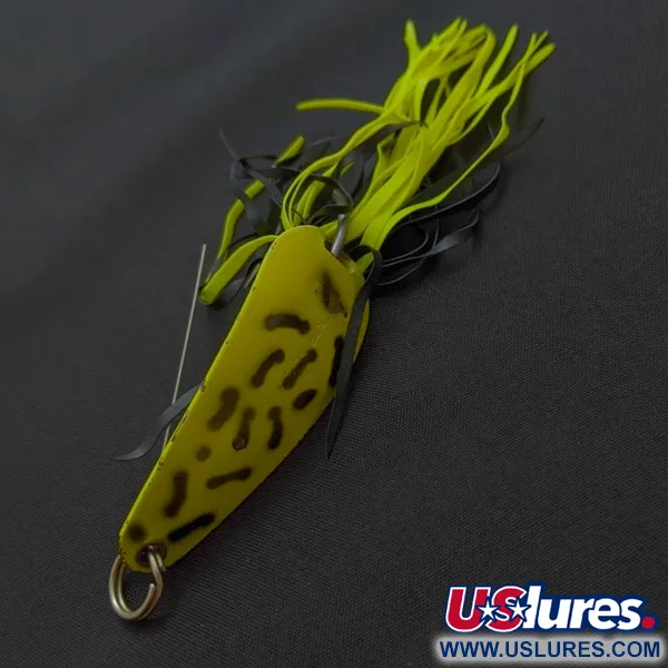 Strike King Timber King, 14g, Yellow Frog, Vasskyddat skeddrag #24039