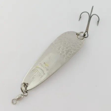 Miller Flutter Spin 3 Skeddrag, Silver, 1/2oz, Hamrad, #24041