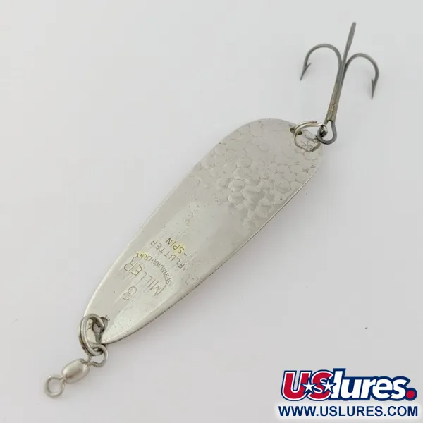 Miller Flutter Spin 3, Silver, 14g, Skeddrag #24041