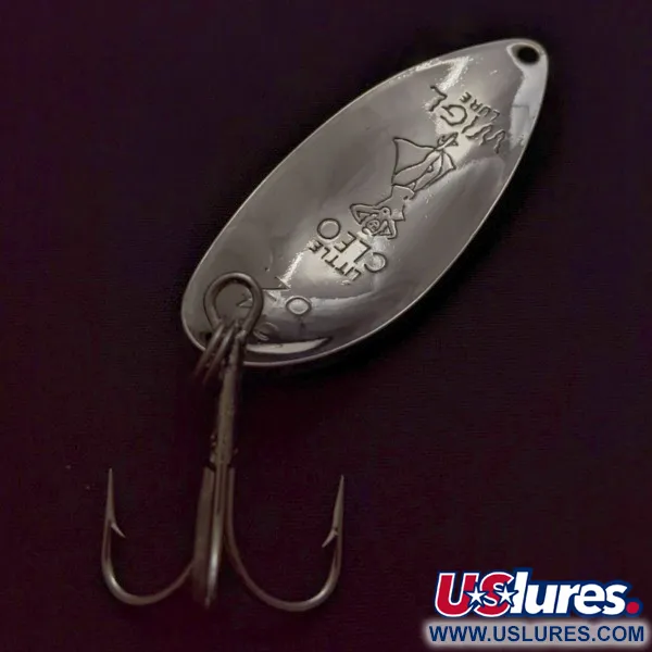 Seneca Little Cleo (Hula Girl), 21g nickel/blå, skeddrag #24050