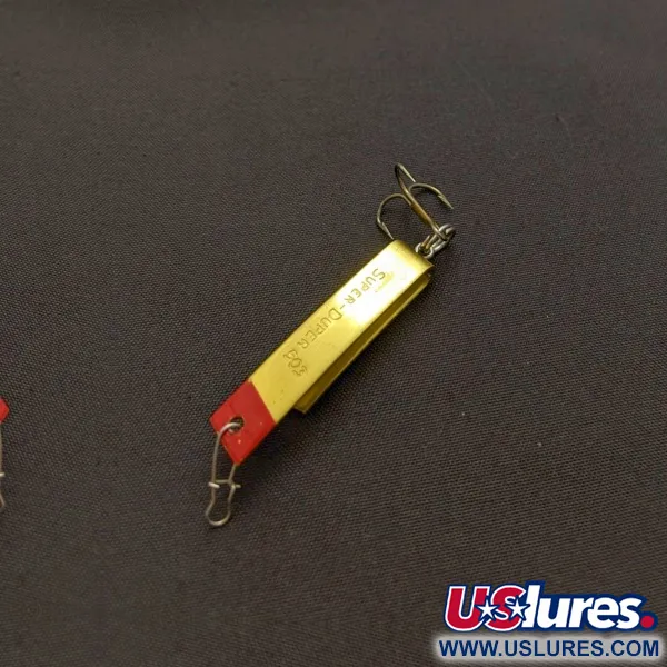 Luhr Jensen Super-Duper 503, 4,3g, svart/guld/röd, Skeddrag #24052