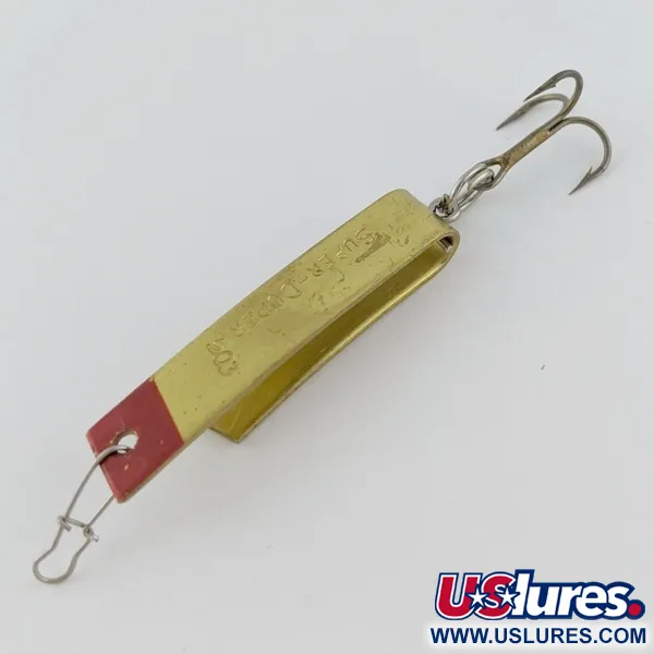 Luhr Jensen Super-Duper 503, 4,3g, svart/guld/röd, Skeddrag #24052