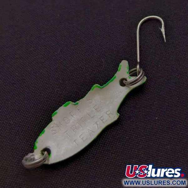 Shoff's Triple Teazer, grön, 1g, skeddrag #24070