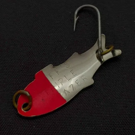 Shoff's Triple Teazer, Röd / Nickel, 1g, Skeddrag #24071