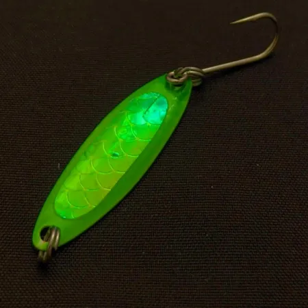 Luhr Jensen Needlefish 1, 2g Grön, Skeddrag #24078