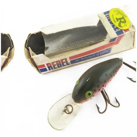Rebel Super R, 14g Öring, Flytande Crankbait #24085