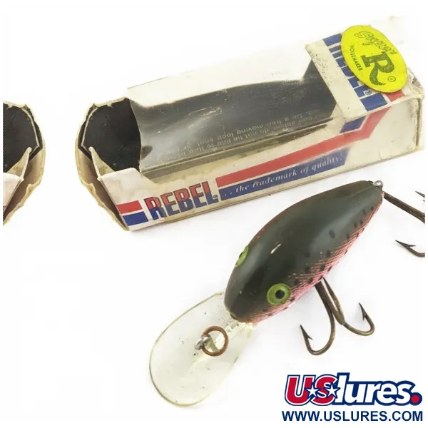 Rebel Super R, 14g Öring, Flytande Crankbait #24085