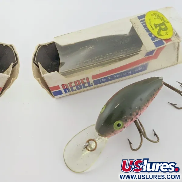 Rebel Super R, 14g Öring, Flytande Crankbait #24085