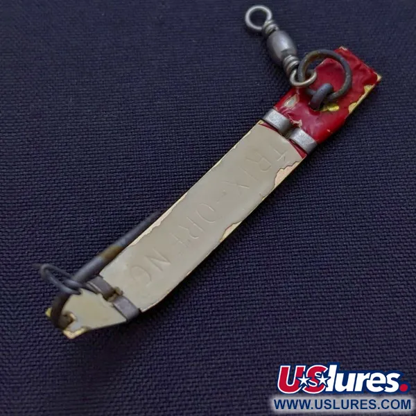 South Bend Trix-Oreno, vit/röd, 2g, flugvickel #24087