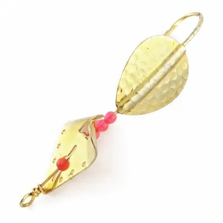 Lindy Skitter-Buzz Weedless, 7g röd/guld, vasskyddat ytbete #24094