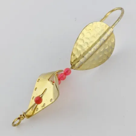 Lindy Skitter-Buzz Weedless, 7g röd/guld, vasskyddat ytbete #24094