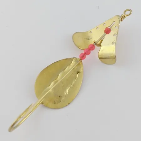 Lindy Skitter-Buzz Weedless, 7g röd/guld, vasskyddat ytbete #24094