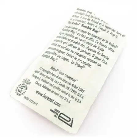 Rebel Bumble Bug, Bumble Bug, 3g, Flytande wobbler #24098