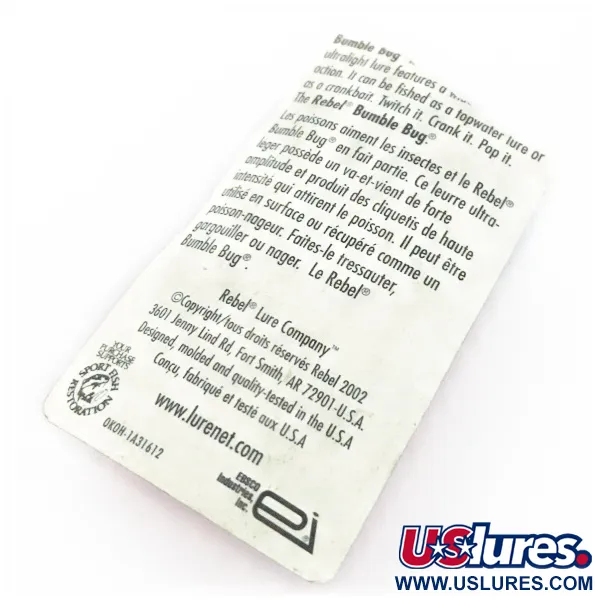 Rebel Bumble Bug, Bumble Bug, 3g, Flytande wobbler #24098