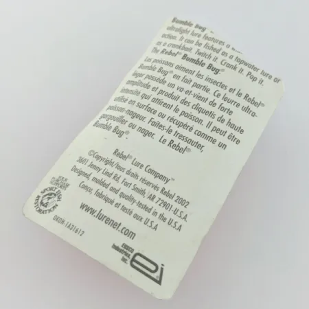 Rebel Bumble Bug, Bumble Bug, 3g, Flytande wobbler #24098