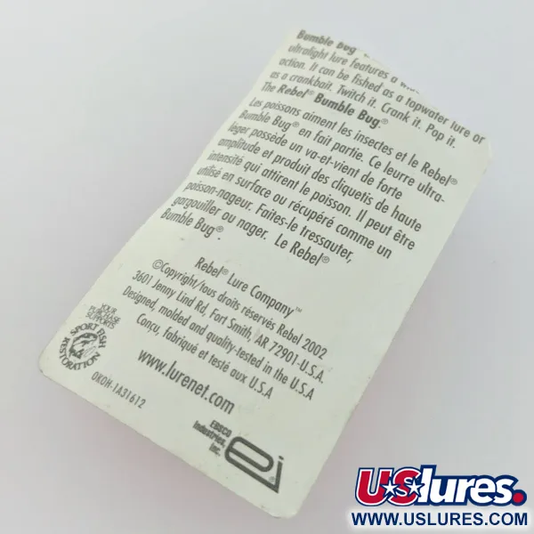 Rebel Bumble Bug, Bumble Bug, 3g, Flytande wobbler #24098