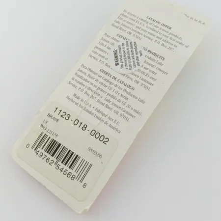 Luhr Jensen Lil' Kroc (Krocodile Stubby), Guld, 4,5g, Skeddrag #24100