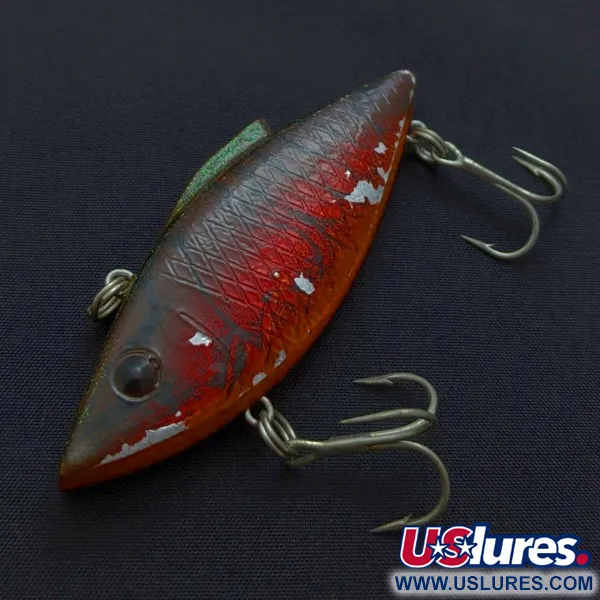Bill Lewis Rat-L-Trap, 14g metallic röd/svart, Lipless Crankbait #24106