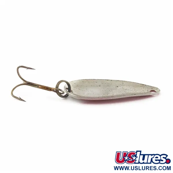 Dura-Pak Dura Pack Spoon, Nickel/Röd/Vit, 5,5g, Skeddrag #24110