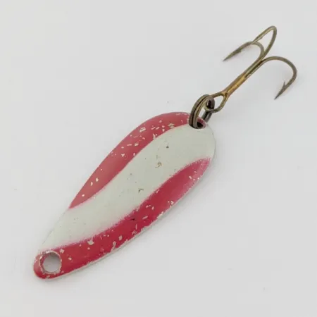 Dura-Pak Dura Pack Spoon, Nickel/Röd/Vit, 5,5g, Skeddrag #24110