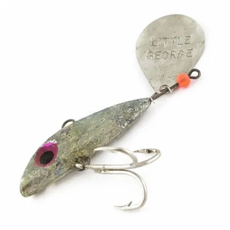 Mann's Bait Little George, 21g nickel, Tail Spinner #24117