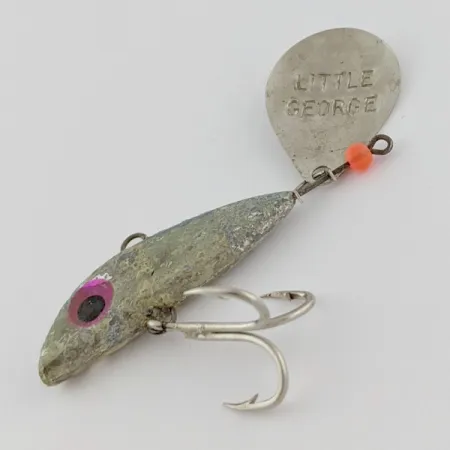 Mann's Bait Little George, 21g nickel, Tail Spinner #24117