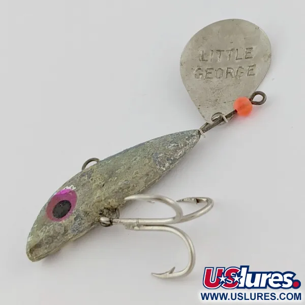 Mann's Bait Little George, 21g nickel, Tail Spinner #24117