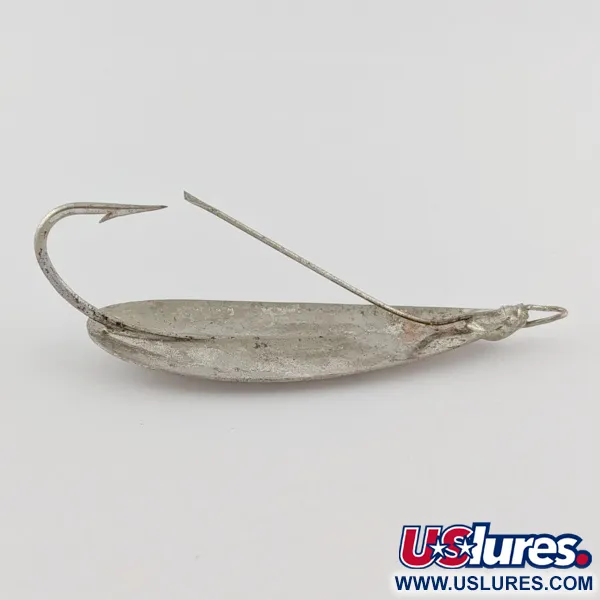 Johnson Silver Minnow Weedless, 12g Nickel, Skeddrag #24122