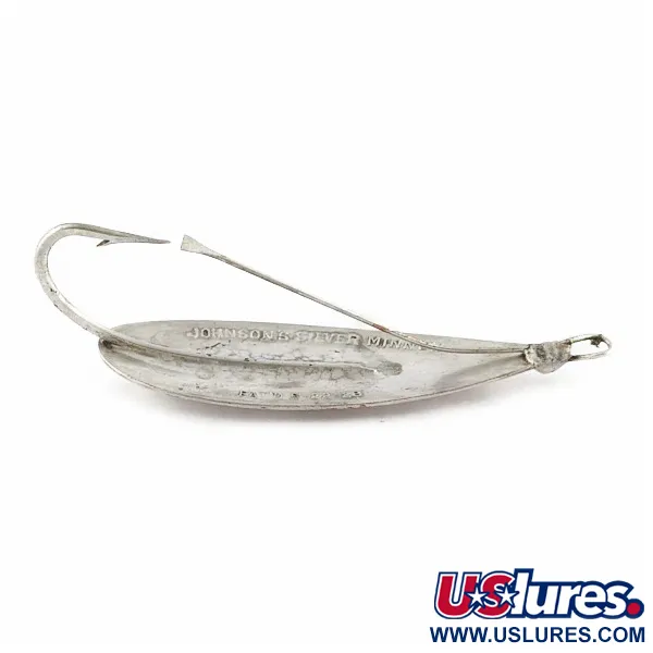 Johnson Silver Minnow Weedless, silver, 12g, skeddrag #24129