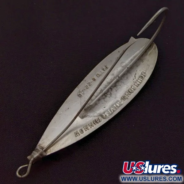 Johnson Silver Minnow Weedless, silver, 12g, skeddrag #24129