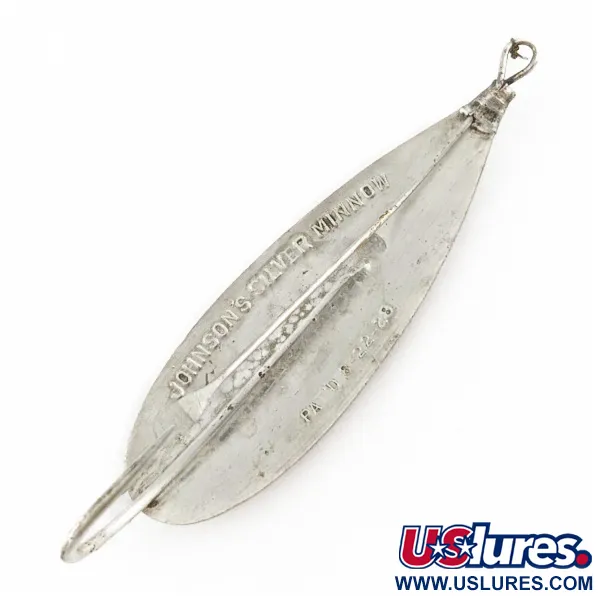 Johnson Silver Minnow Weedless, silver, 12g, skeddrag #24129