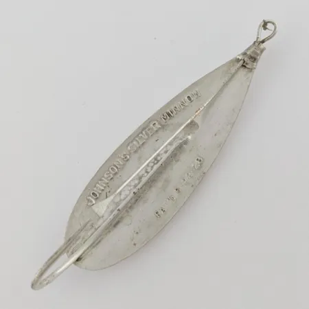 Johnson Silver Minnow Weedless, silver, 12g, skeddrag #24129