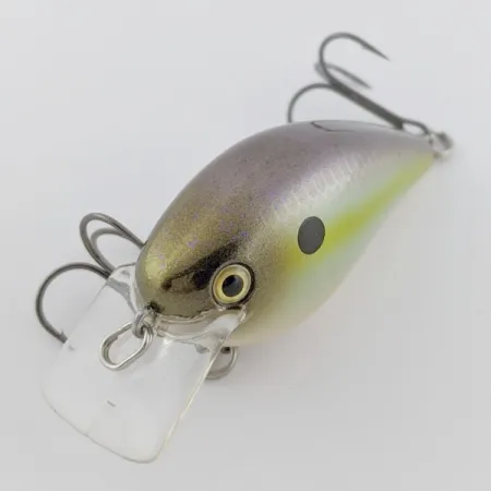 Strike King KVD 1.5 Silent Square Bill, Olive Sexy Shad, 12g, Crankbait #24145