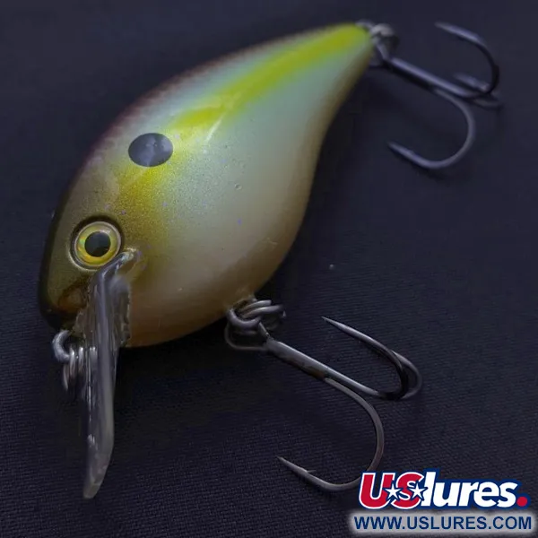 Strike King KVD 1.5 Silent Square Bill, Olive Sexy Shad, 12g, Crankbait #24145