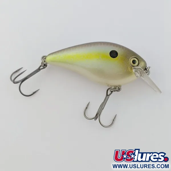 Strike King KVD 1.5 Silent Square Bill, Olive Sexy Shad, 12g, Crankbait #24145