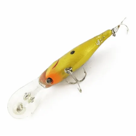 Rebel Double Deep Shad, 5g, brun/gul, djupgående wobbler #24155