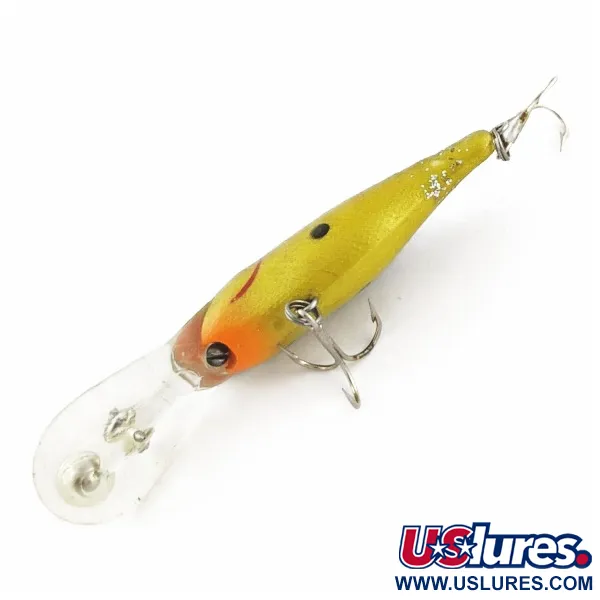 Rebel Double Deep Shad, 5g, brun/gul, djupgående wobbler #24155