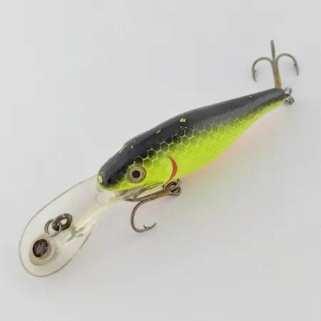 Rebel Double Deep Shad, 5g Chartreuse, Djupgående wobbler #24156