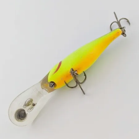 Rebel Double Deep Shad, 5g Chartreuse, Djupgående wobbler #24156