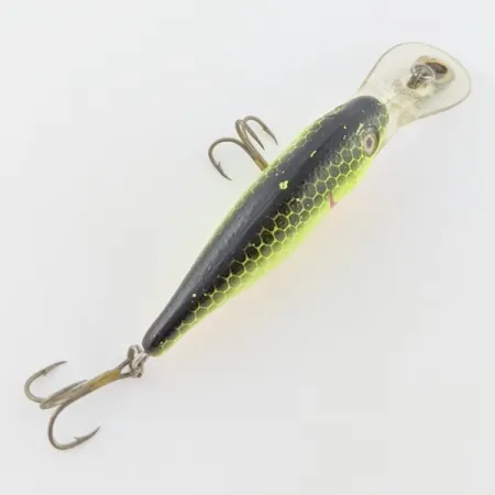 Rebel Double Deep Shad, 5g Chartreuse, Djupgående wobbler #24156