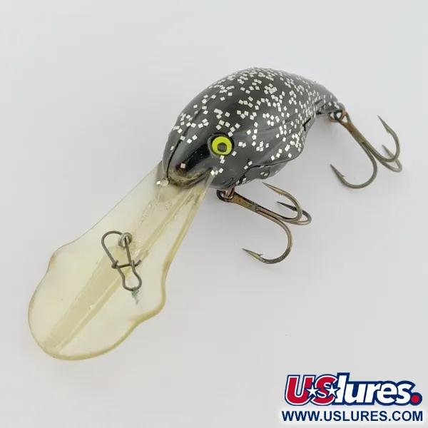 Luhr Jensen Hot Lips Express, Black Glitter, 11g, Vobbler #24157
