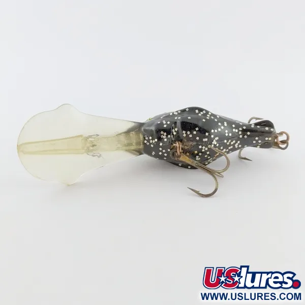 Luhr Jensen Hot Lips Express, Black Glitter, 11g, Vobbler #24157