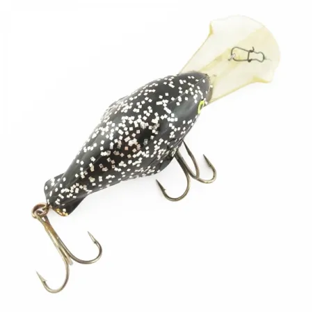 Luhr Jensen Hot Lips Express, Black Glitter, 11g, Vobbler #24157