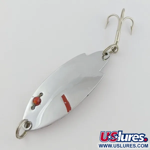 Herter's Swiss Spoon, 7g nickel/röda ögon, skeddrag #24161